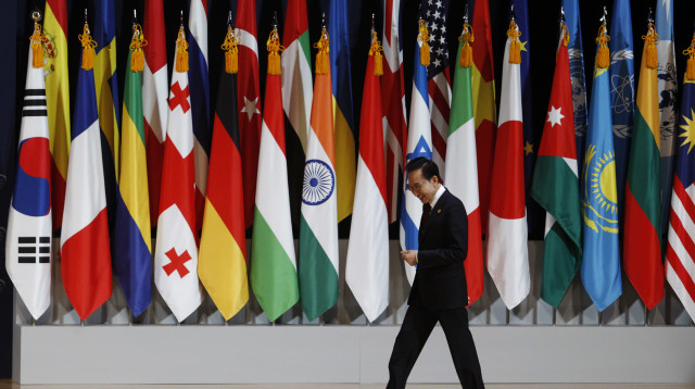 דגלי מדינות העולם (צילום: רויטרס)