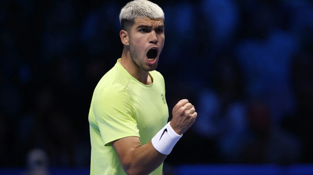 קרלוס אלקראס טניסאי ספרדי (צילום: רויטרס)