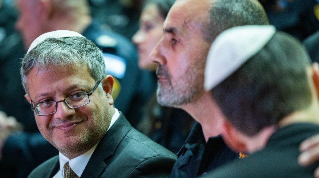 איתמר בן גביר, דני לוי (צילום: יונתן זינדל פלאש 90)