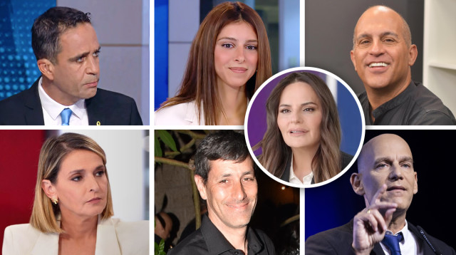 סקר שדרנים (צילום: הדס פרוש,צילום מסך קשת 12,אבשלום שושני,ערוץ 12)