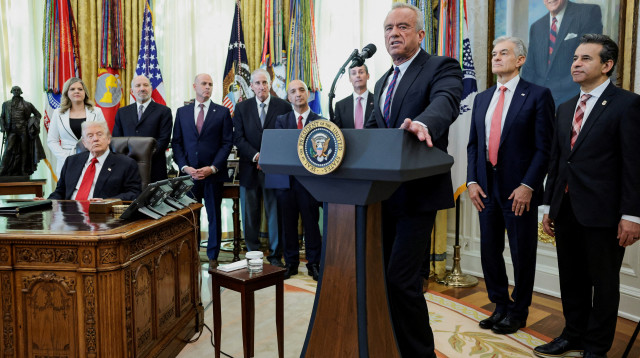 מזכיר הבריאות האמריקאי, רוברט פ. קנדי ג'וניור (צילום: רויטרס)