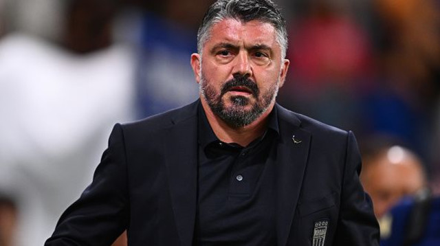 ג'נארו גאטוזו מאמן נבחרת איטליה (צילום: הכוכב האיטלקי דחה את הנבחרת - גאטוסו רמז על סכסוך:)