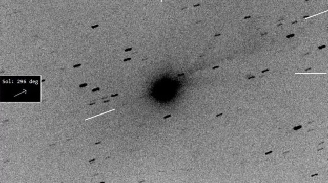 3I/ATLAS (צילום: M. Jäger, G. Rhemann, E. Prosperi)