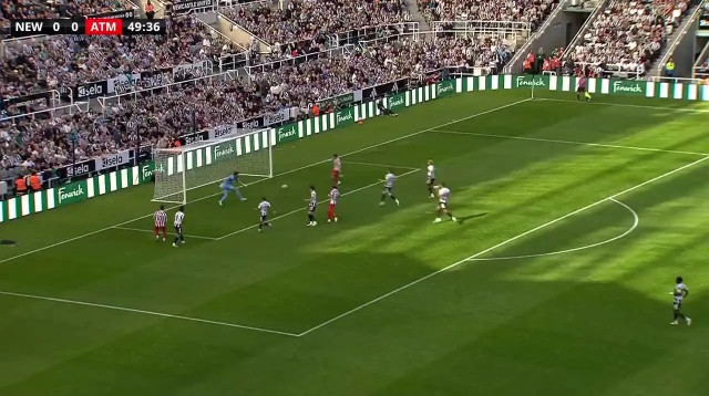 תקציר: אתלטיקו מדריד ניצחה 0:2 בסנט ג'יימס'ס פארק את ניוקאסל (צילום: ספורט 1)