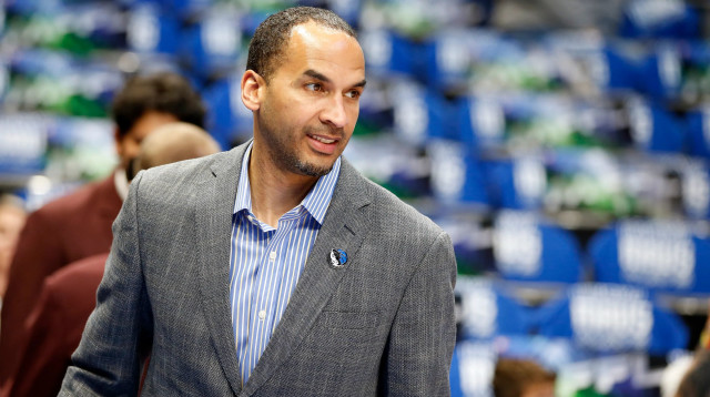 ניקו האריסון, ג'נרל מנג'ר דאלאס מאבריקס (צילום: GettyImages, Tim Heitman)