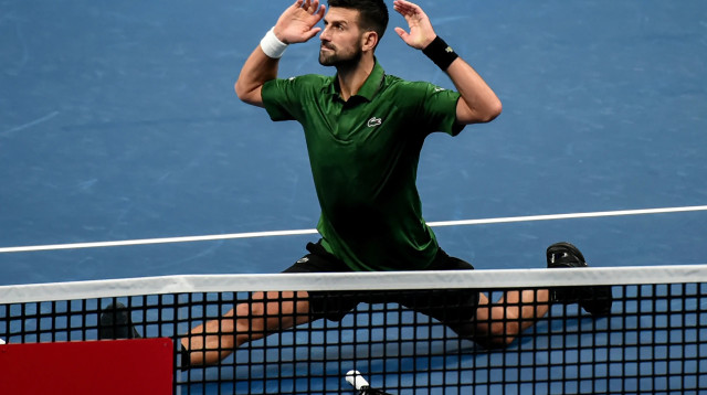 נובאק ג'וקוביץ' טניסאי סרבי (צילום: GettyImages, Milos Bicanski)