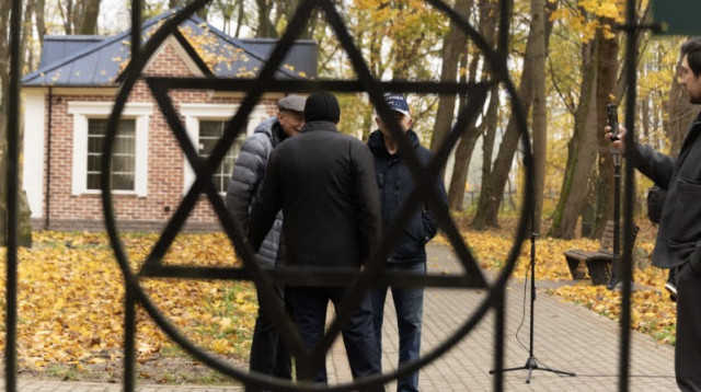 מעמד רב-הוד לציון ייסוד 150 שנה לבית החיים העתיק בקלינינגרד - קניגסברג (צילום: אנדריי בויץ)