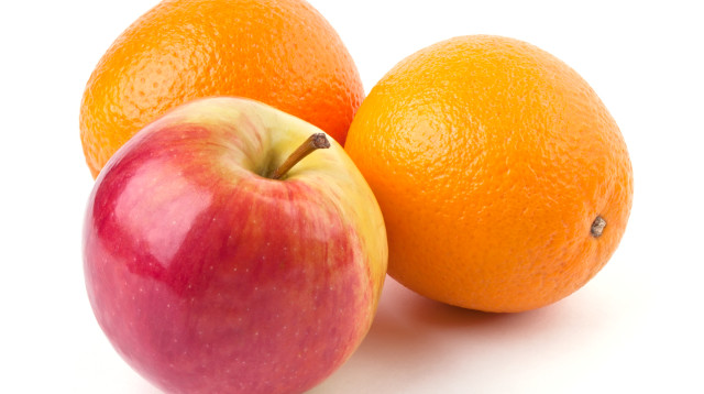 תפוחים ותפוזים (צילום: אינגאימג')