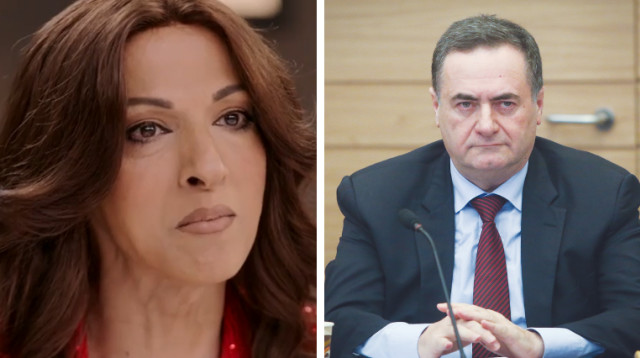 דנה אינטרנישונל וישראל כ"ץ (צילום: מימין לשמאל: המטבח המנצח VIP, פלאש 90)