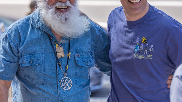 משמאל: עמרי ודני מירן (צילום: יוסי אלוני)