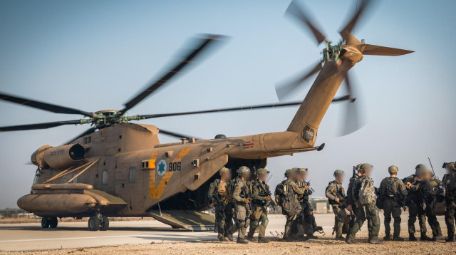 כוחות חיל האוויר בתרגיל הדו אוגדתי בפיקוד המרכז (צילום: דובר צהל)