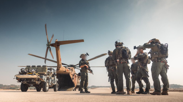 כוחות חיל האוויר בתרגיל הדו אוגדתי בפיקוד המרכז (צילום: דובר צהל)