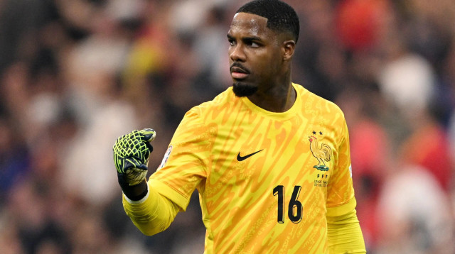 מייק מניאן שוער נבחרת צרפת (צילום: רויטרס)