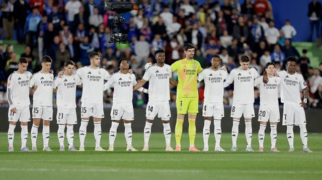 שחקני ריאל מדריד (צילום: GettyImages)