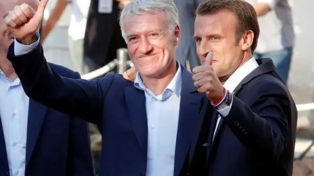 מקרון ודשאן. ביקורת חריפה על נשיא צרפת (צילום: רויטרס)