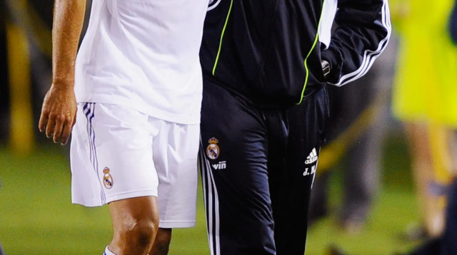 ז'וזה מוריניו עם פדרו לאון ב-2010 (צילום: GettyImages, Kevork Djansezian)