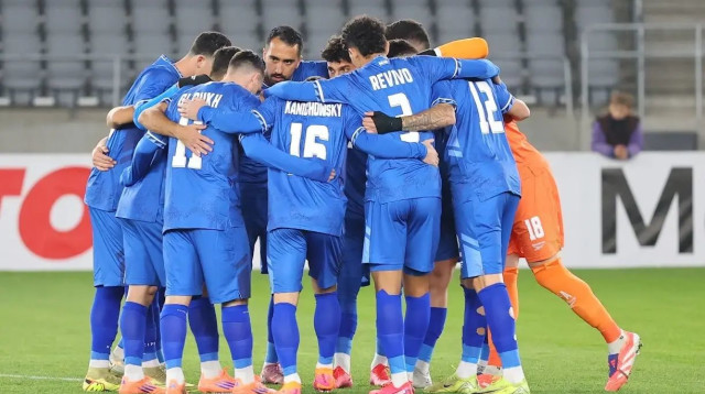 שחקני נבחרת ישראל (צילום: אודי ציטיאט)