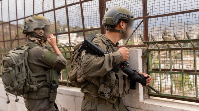 תיעוד מפעילות הכוחות ביהודה ושומרון  (צילום: דובר צהל)