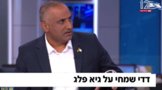 דדי שמחי ב"אולפן שישי" (צילום: צילום מסך קשת 12)