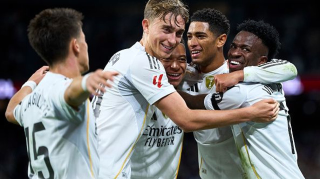 שחקני ריאל מדריד (צילום: Gettyimages)