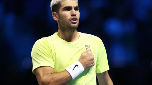 לא נבהל מהפיגור. קרלוס אלקראס (צילום: רויטרס)