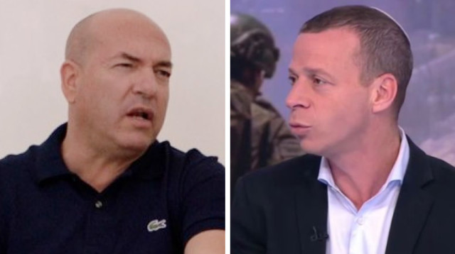 עמית סגל, אייל ברקוביץ' (צילום: צילום מסך חדשות 12,בבושקה הפקות)