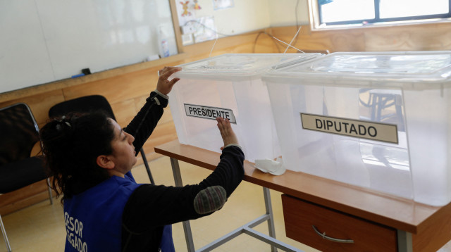 הכנות לבחירות לצ'ילה (צילום: רויטרס)