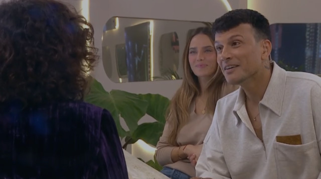 אסי עזר ורותם סלע (צילום: קשת 12)