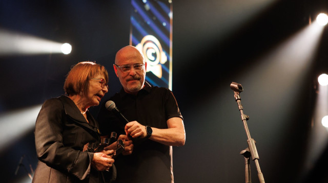 יואב גינאי ורבקה מיכאלי (צילום: שלומי פינטו, אקו״ם)