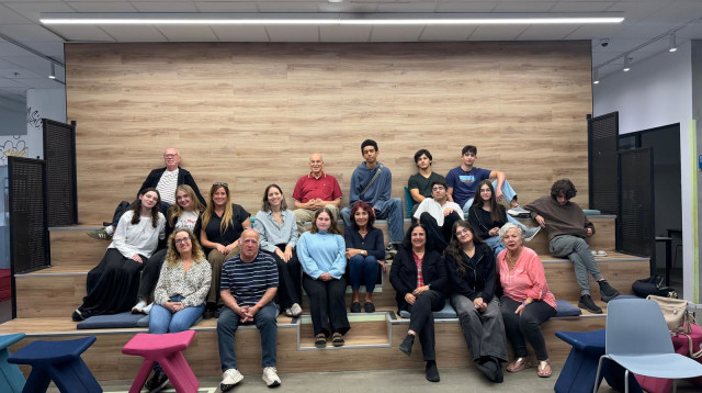 מפגש בין דורי ברמת גן (צילום: דוברות העירייה)