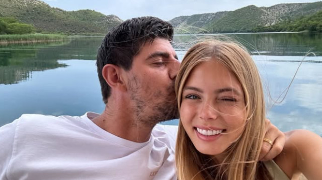 מישל גרציג וטיבו קורטואה (צילום: אינסטגרם)