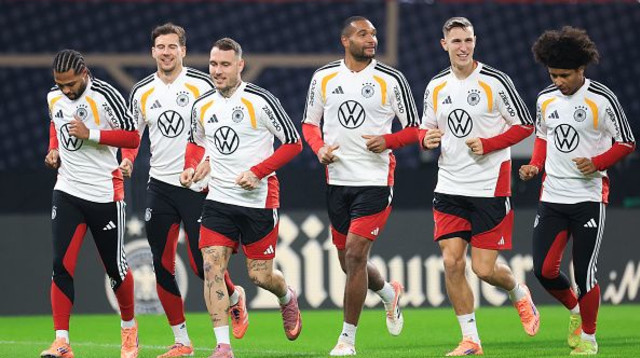 שחקני נבחרת גרמניה (צילום: Gettyimages)