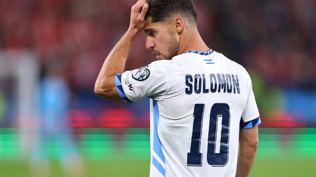 שחקן נבחרת ישראל, מנור סולומון (צילום: GettyImages, Robbie Jay Barratt - AMA)