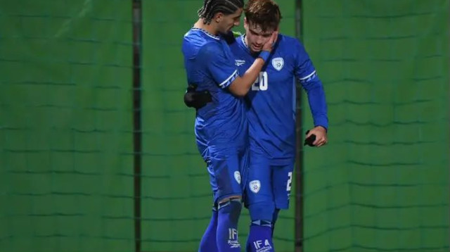 דיסטלפלד המחליף סגר עניין (צילום: אתר רשמי, ההתאחדות לכדורגל)