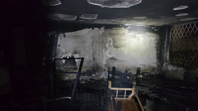 גל שריפות בבאר שבע (צילום: מתנאל בושרי)