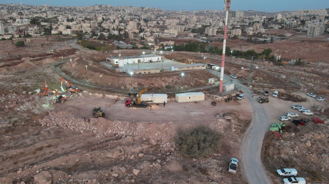 הקמת היישוב סמוך לבית לחם (צילום: דוברות המועצה האזורית גוש עציון)