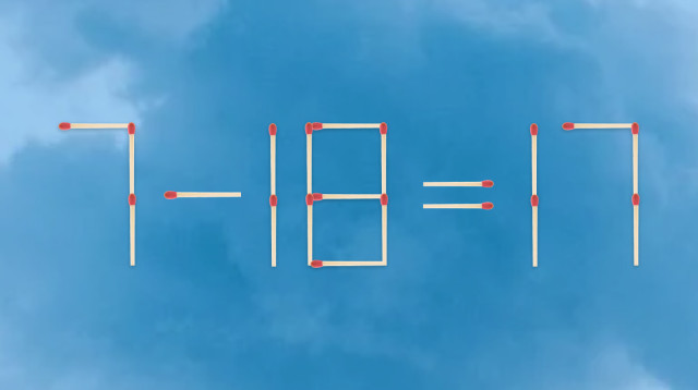 חידת גפרורים (צילום: מערכת מעריב)