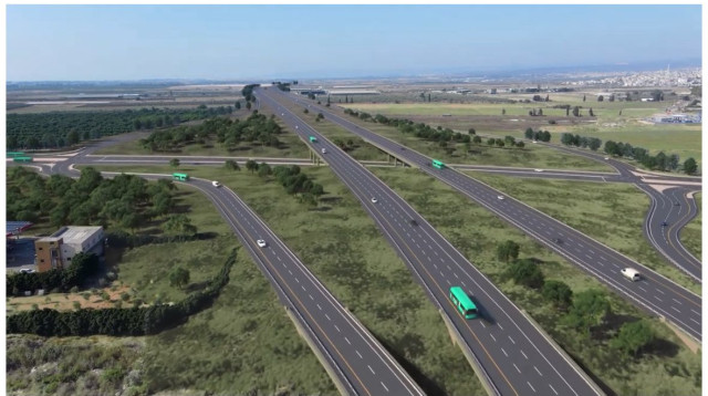 כביש 6 (צילום: חברת דרך ארץ)
