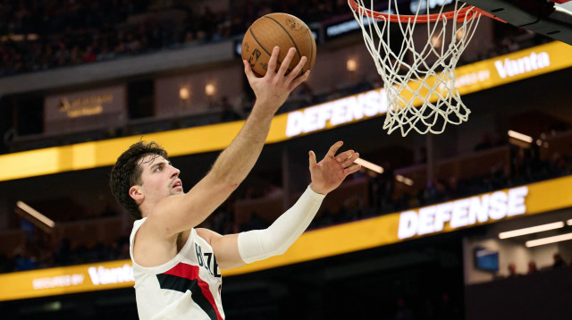 שחקן פורטלנד טריילבלייזרס, דני אבדיה (צילום: רויטרס)