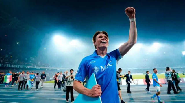 "מקבל כאן הרבה אהבה". סקוט מקטומיניי (צילום: רויטרס)