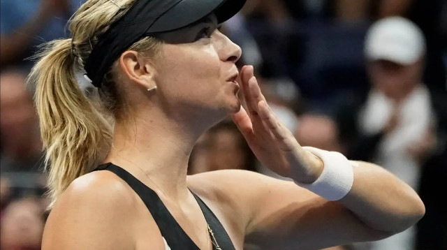 מריה שראפובה טניסאית רוסייה (צילום: רויטרס)