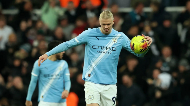 ארלינג הולאנד, חלוץ מנצ'סטר סיטי (צילום: רויטרס)