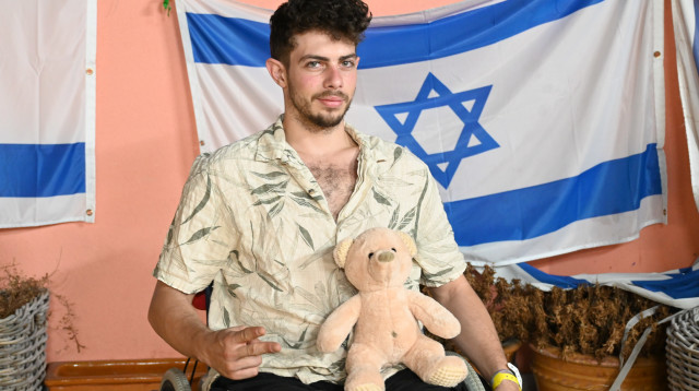 נפתלי העצני, נפצע במהלך שירות המילואים במלחמת חרבות ברזל  (צילום: פאולינה פטימר)