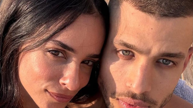 איתי אדלר, אורטל עמר (צילום: מתוך אינסטגרם)