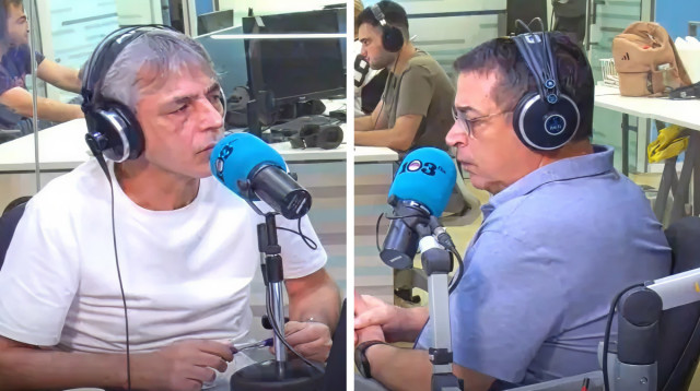 בן כספית, אלי אוחנה (צילום: 103FM)