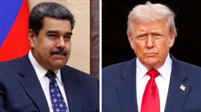 דונלד טראמפ, ניקולס מדורו (צילום: רויטרס)