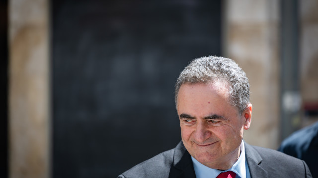 ישראל כ"ץ (צילום: Chaim Goldberg/Flash90)