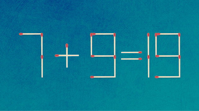 חידת גפרורים (צילום: מערכת מעריב)