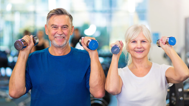מכון כושר. לא רק אירובי מגן על המוח (צילום: שאטרסטוק)