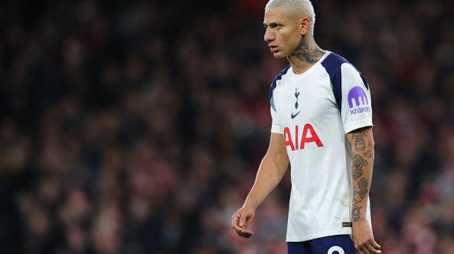 רישארליסון במדי טוטנהאם (צילום: James Gill - Danehouse / Contributor)